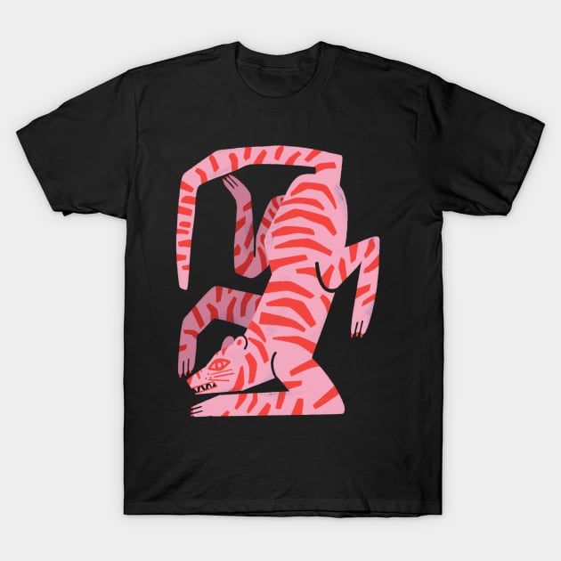 Tiger Tiger T-Shirt by kranicz dodo